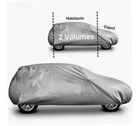 Housse de protection voiture WERKA PRO - Imperméable et résistante aux intempéries Taille XXL : 508x178x119 cm