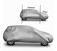 Housse de protection voiture WERKA PRO - Imperméable et résistante aux intempéries Taille XXXL : 533x178x119 cm