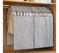 Housse de protection YouXiaor pour sac à vêtements 120x150 cm Porte-vêtements respirante Étanche à la poussière Avec ruban adhésif
