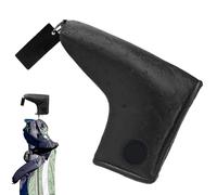 Housse de putter de golf - Couverture magnétique en cuir synthétique pour putter maillet, accessoire de golf élégant | Fermeture magnétique sécurisée pour la plupart des clubs et des têtes de putter
