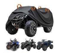 Housse de Quad pour Yamaha Wolverine RMAX4 1000 Sport 2020-2025, Tissu Oxford Résistant à l’Eau Housse ATV, Sangles Réglables avec Bandes Réfléchissantes, Protection Solaire,C XXL