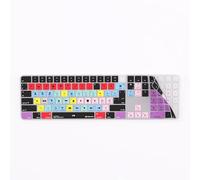 Housse de raccourci pour Final Cut Pro - Compatible avec clavier Apple Magic Keyboard avec TouchID et non Touch ID Magic Numeric Keyboards - par Editors Keys