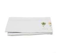 Housse de radiateur en coton et lin respirant pour protection contre la poussière, capuche sécurisée, décoration d'intérieur élégante pour salon, chambre à coucher, bureau, blanc (80 x 10 cm)