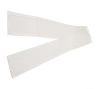 Housse de radiateur pour appareils de chauffage en tissu en coton et lin, capuche de protection respirante blanche contre la poussière, attache magnétique intégrée, convient pour une longueur de 40 à