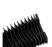 Housse de rail de guidage pour routeur et fraiseuse CNC HGR20 - Tissu flexible - Pour rails de 20 mm - Avec design extensible (longueur étirée 500 mm)