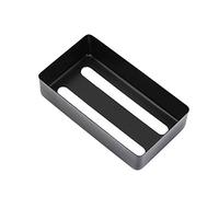 Housse de ramassage en cuir Humbucker Cover Two Slot pour ramassage de guitare électrique(Noir) Cover Humbucker