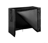 Housse de rangement d'extérieur en tissu Oxford 600D pour bois de chauffage avec cordon de serrage et coutures renforcées pour jardin et cour (243,8 x 61 x 104,1 cm)