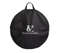 Housse de rangement étanche VeloChampion pour roues de vélo | VTT, route ou gravel | Housse de transport pour roues de vélo 650b, 700c, 26", 27,5" et 29" (Noir, 81cm (VTT) x1)