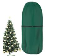 Housse de rangement imperméable et réutilisable pour sapin de Noël | Sac de rangement robuste pour sapin de Noël avec fermeture éclair et cordon de serrage pour décorations de vacances en plein