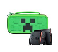 Housse de Rangement Nintendo Switch 2 - Motif Minecraft - Pochette de Transport Rigide à Main