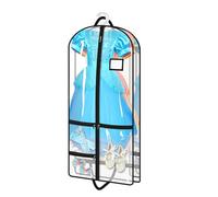 Housse De Rangement Pour Armoire - Organisateur De Vêtements Suspendu Transparent, Protection Pour Vêtements De Placard Avec Fermeture Éclair, Conception Robuste Avec Coutures Renforcées | Gestion Des