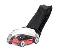 Housse de rangement pour tondeuse à gazon en tissu Oxford 600D imperméable avec double cordon de serrage pour marcher derrière la tondeuse à gazon, 195 x 66 x 112 cm