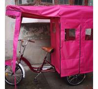 Housse de rangement pour tricycle - Housse de rangement pour vélo - Protection contre la pluie, le soleil et les UV - Coupe-vent - Résistante - Imperméable et résistante aux intempéries - Respirante