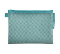 Exacompta Pochette à fermeture éclair Chromaline pastel – plastique souple A5 – couleurs assorties