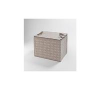 housse de rangement rivoli capuccino 70x50x30 cm