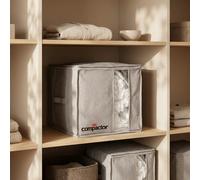 Compactor - Housse de rangement sous vide Oxford Taille M - Format compact idéal rangement vêtements et oreillers - Rangement couettes vêtements et oreillers