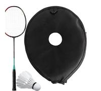 Housse de raquette de badminton - Tissu Oxford de 30,5 cm - Protection de résistance d'entraînement - Couvre-tête pour l'échauffement, les exercices de protection contre le jeu - Facile à enlever