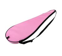 Housse de raquette de squash rembourrée en coton 5 mm (rose)
