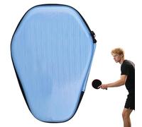 Housse De Raquette De Tennis De Table | Boîte Rigide pour Raquettes de Tennis de Table | Range 2 Raquettes + 2 Balles - Housse Protectrice Réutilisable Portable Pour Hommes Et Femmes - Jeu En Intérieu