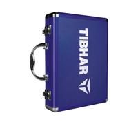 Housse de raquette tennis de table aluminium Tibhar Cube Point Bleu TU
