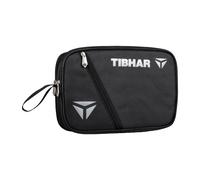 Housse de raquette tennis de table double Tibhar Etna Noir 31x20,5x7 cm
