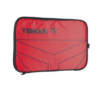 Housse de raquette tennis de table rectangulaire Tibhar Noir TU