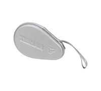 Housse de raquette tennis de table rond Tibhar Carbon Argenté 28x5x18 cm