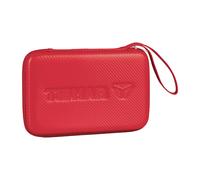 Housse de raquette tennis de table Tibhar Carbon Rouge 29x5x19 cm