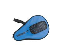Tibhar Housse Ronde de Raquette de Tennis de Table. Parois renforcées pour Une Protection optimale et Une Grande Fermeture éclair permettant Un Retrait aisé de la Raquette