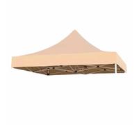 Housse de rechange for auvent de terrasse : pare-soleil imperméable et résistant aux UV for tonnelles et tentes extérieures (cadre non inclus).(Khaki,6.6'*9.8'(2*3m))