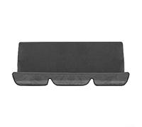 Housse de rechange imperméable pour balancelle de jardin 2 ou 3 places en polyester (164 x 114 x 15 cm, noir)