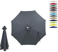 Housse De Rechange Parasol 2-4m 6/8 Entretoises Protection UV Imperméable | Housse De Rechange Imperméable Avec Protection UV For Parasol Déporté À 6/8