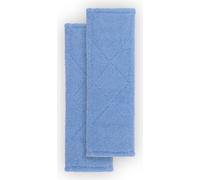 Housse de rechange pour balai à sol bleu 40cm, microfibre - pack de 2 ( 2 pièces )