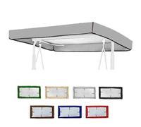 Housse de rechange pour balancelle d'extérieur - Résistante aux UV - 190,5 x 132,1 cm, 165,1 x 114,3 cm, 142,2 x 121,9 cm pour un confort et une protection améliorés