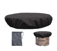 Housse de rechange pour brasero - Housse de protection robuste Oxford 600D imperméable | Housse de protection pour foyer extérieur