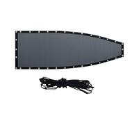 Housse de rechange pour chaise à bascule - Tissu d'assise résistant aux intempéries - Rembourrage respirant - Housse de hamac ergonomique - Tissu de balcon résistant aux UV - Assise relaxante