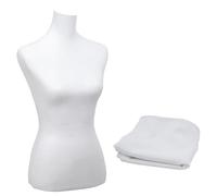 Housse de Rechange pour Mannequin de Couture HWC-Q24, Blanche