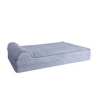 Housse de Rechange pour Matelas de Chien - Mousse à mémoire de Forme - Housse de Couette Uniquement - Gris - Taille XL - KOPEKS