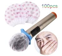 Housse De Rechange Pour Microphone Ktv, En Tissu Non Tissé, Anti-Odeur, Protection Anti-Vent, Filtre Anti-Pop, Mousse, Vente En Gros, 100 Pièces/Ensemble