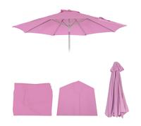 Housse De Rechange Pour Parasol N19, Housse De Parasol De Rechange, Ø 3m Tissu/Textile 5kg Lilas Violet