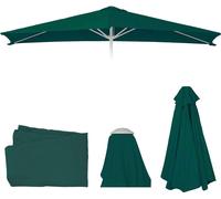 Toile de rechange pour parasol N23 2x3m rectangulaire 4,5kg vert