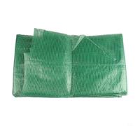Housse de rechange transparente en PVC pour serre d'intérieur et d'extérieur - 143 x 143 x 195 cm - Sans cadre - Vert
