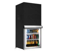 Housse De Réfrigérateur D'extérieur, 58x58x142cm Housse De Protection Pour Réfrigérateur Vertical, étanche L'eau Et Poussière, Fermeture Magnétique, Compatible Avec Plupart Congélateurs Compacts