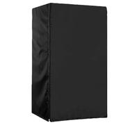 Housse de réfrigérateur d'extérieur imperméable en tissu Oxford avec fermeture éclair et trous d'aération, résistant aux intempéries et à la poussière, pour refroidisseur de boissons (77 x 84 x 158 cm