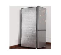 Housse de réfrigérateur extérieur imperméable et isolante pour congélateurs verticaux et réfrigérateurs, protection contre la chaleur pour terrasse, balcon, arrière-cour - Magnétique, 60 x 120 cm