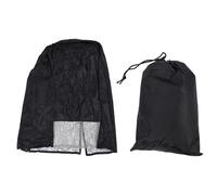 Housse de réfrigérateur imperméable à l'eau et à la poussière pour l'extérieur et l'intérieur, tissu Oxford 210D robuste, ouverture avant, ajustement sécurisé avec sangles