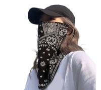 Housse de refroidissement douce et flexible pour protection solaire avec design extensible qui s'adapte à la plupart des tailles de tête pour une utilisation en extérieur et urbain (crochet noir)