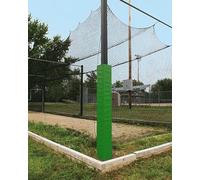Housse de Rembourrage pour Barre, Rembourrage carré for Poteau de Basket-Ball extérieur, Housse de Protection en Mousse Robuste de 1,2 m for Garage de sous-Sol(Green,4"x4" (10x10cm))