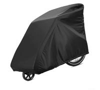 Housse de Remorque à Vélo 210D Oxford Imperméable pour | 210D Oxford Fabric, UV Protection, Fits 1-2 Seater & Dog Trailers, Includes Storage Bag