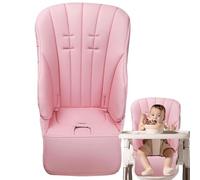 Housse de Remplacement pour Chaise Haute en Cuir,Housse de Siège de Chaise Haute en Cuir - Accessoires de chaise haute pour tout-petits - Housse de chaise haute, coussin de chaise de salle à manger do